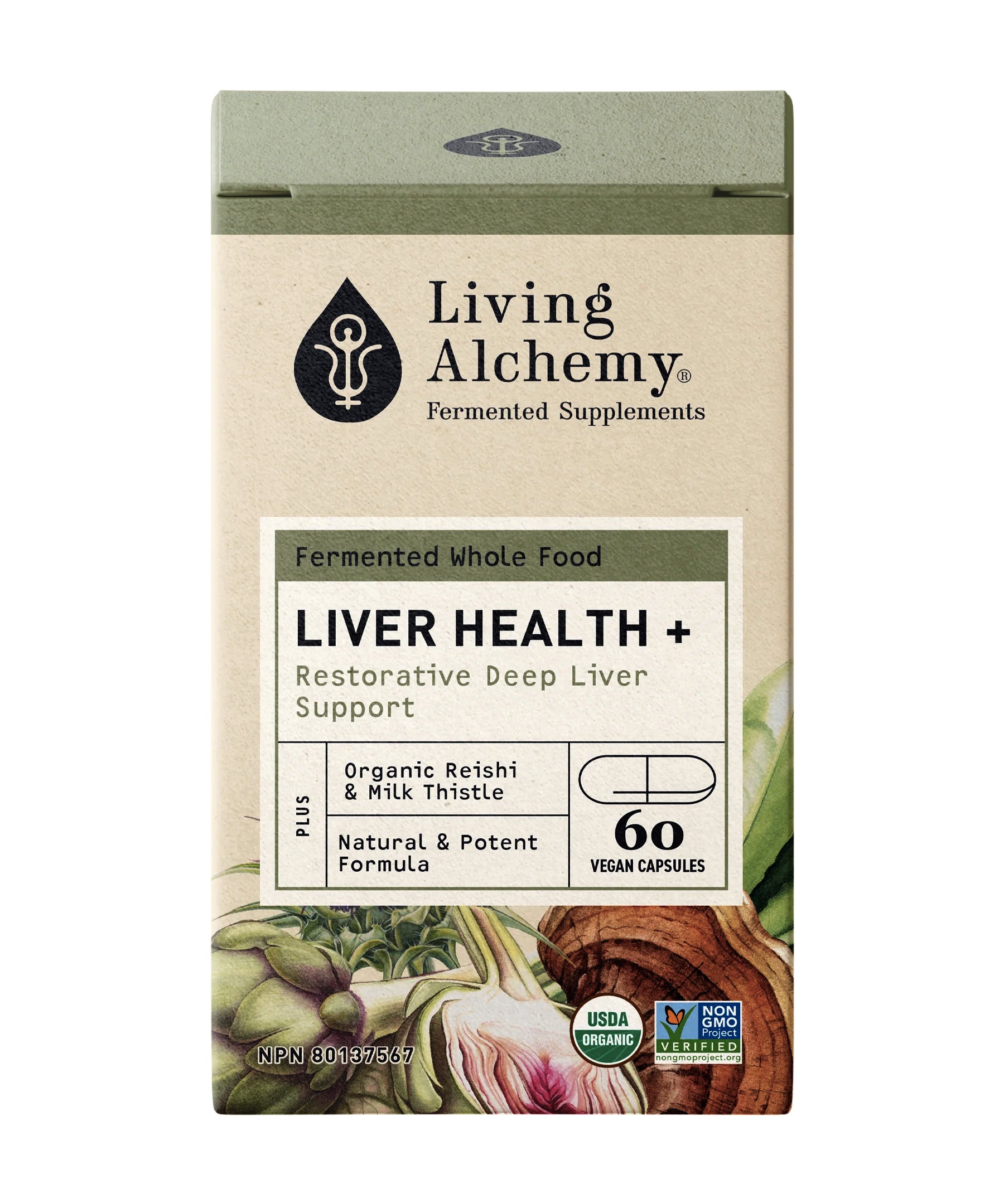 Santé du foie + Living Alchemy - 60 capsules
